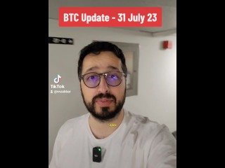 Bitcoin price update 31 July 2023 with stepsister
