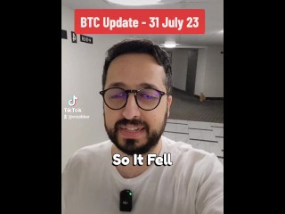 Bitcoin price update 31 July 2023 with stepsister