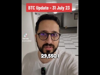 Bitcoin price update 31 July 2023 with stepsister