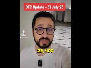 Bitcoin price update 31 July 2023 with stepsister