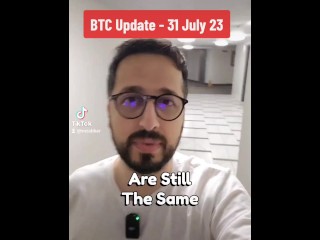 Bitcoin price update 31 July 2023 with stepsister
