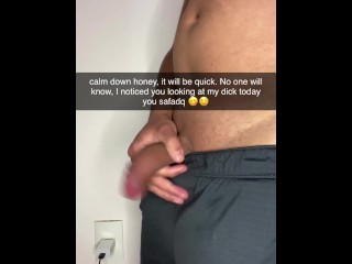 on her first day of work hot latina cheated on her boyfriend with her boss on snapchat