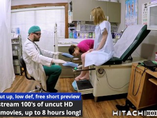 Shy Innocent Daisy Bean Gets Humiliated During Mandatory New Student Physical By Doctor Tampa & Nurs
