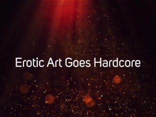 Brunette Beauty Sophia Jade Plays With Her Big Glass Toy!