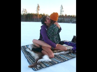 Sex on a frozen lake - RosenlundX - Vertical