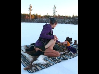 Sex on a frozen lake - RosenlundX - Vertical