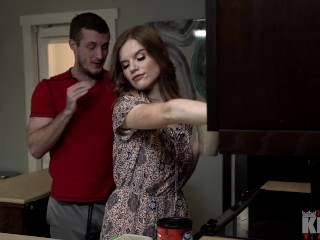 FilthyTaboo - I Finally Fucked My Stepsister On The Kitchen Table FULL SCENE