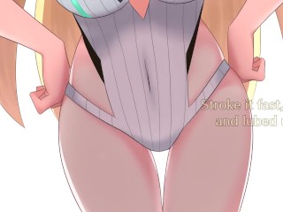 Divine's Summer Waifu Challenge Part 5! Mythra's Light-Speed Technique! (Hentai JOI)