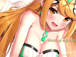 Divine's Summer Waifu Challenge Part 5! Mythra's Light-Speed Technique! (Hentai JOI)