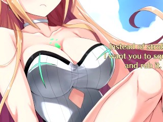 Divine's Summer Waifu Challenge Part 5! Mythra's Light-Speed Technique! (Hentai JOI)