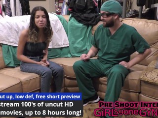 After Gyno Exam, PervDoctor Tampa Fucks Female Patient Aria Nicole In The Stirrups GirlsGoneGynoCom!
