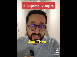 Bitcoin price update 2nd August 2023 with stepsister