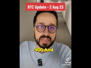 Bitcoin price update 2nd August 2023 with stepsister