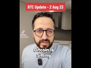 Bitcoin price update 2nd August 2023 with stepsister