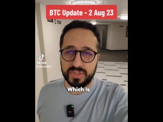 Bitcoin price update 2nd August 2023 with stepsister