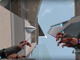 Polish Fade ryona - Valorant