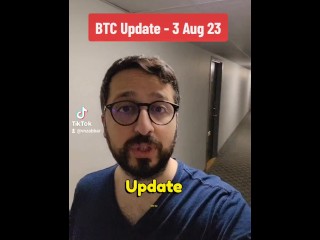 Bitcoin price update 3rd August 2023 with stepsister