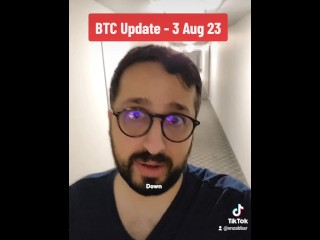Bitcoin price update 3rd August 2023 with stepsister