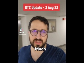 Bitcoin price update 3rd August 2023 with stepsister