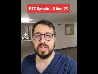 Bitcoin price update 3rd August 2023 with stepsister