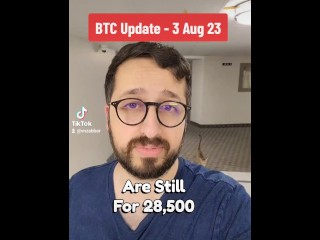 Bitcoin price update 3rd August 2023 with stepsister