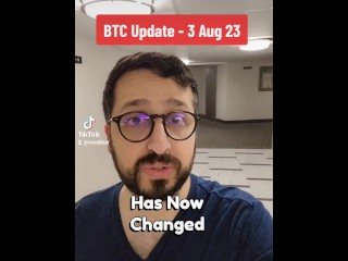 Bitcoin price update 3rd August 2023 with stepsister