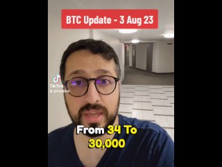 Bitcoin price update 3rd August 2023 with stepsister