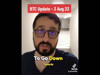 Bitcoin price update 3rd August 2023 with stepsister