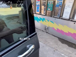 Tila Totti and Tessa Tasty Get Caught Naked At The Carwash!