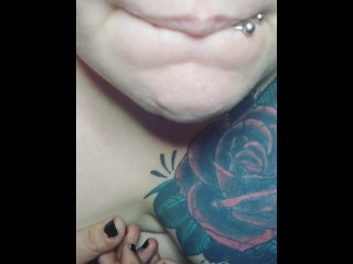 ASMR tongue and lip licking