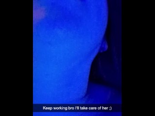 Ex boyfriend fucked me and sent the snap to my husband My snapchat is fridaystripper