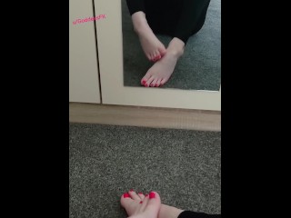 Satisfying your foot fetish is my kink