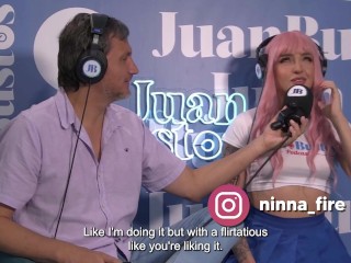 Ninna fire big ass nice boobs loves anal and blowjobs CRAZY cum | Juan Bustos Podcast