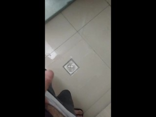 showing off his body