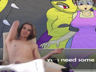 MASTURBATING TO A FUTA MEGA MAWHILE FUCKING ASH'S MOM