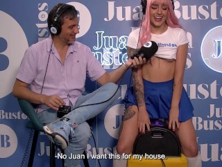 How to get a SQUIRT with a double fuck pinkhead girl  Juan Bustos Podcast