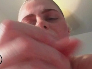 CLOSEUP - Perfect german dirty talk handjob. Theresa_ca1i made me cum twice!