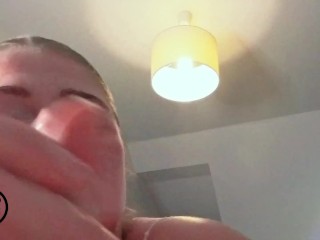 CLOSEUP - Perfect german dirty talk handjob. Theresa_ca1i made me cum twice!