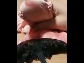 知人下着でパンコキ