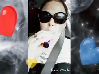 Smoking fetish / heavy vaping