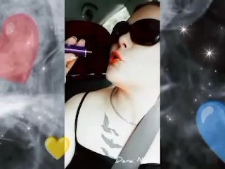 Smoking fetish / heavy vaping