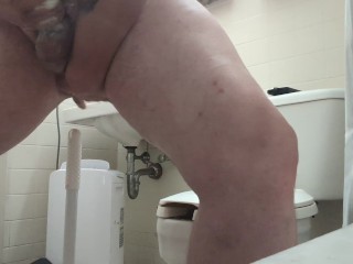 Sexy Country Boy Rides Plunger Like A Cock