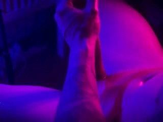 Dirty Hot Oiled Guy Jerking Off His Hard Cock in This Night | Male moans| Cumshot Close Up