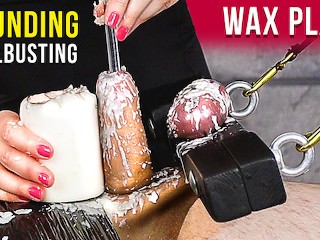 Urethral Sounding with Ballbusting and Wax Play – Femdom | Era