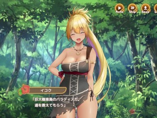 【#04 ハーレム島へようこそ！(体験版)実況】爆乳ギャルのメイとシックスナインすることになりぶっかけ顔射&口内射精してしまい・・(巨乳ハーレムシミュレーション同人エロゲー hentai 69)