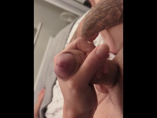 1st Time Anal & jerking Lucky Fan gets Lucky