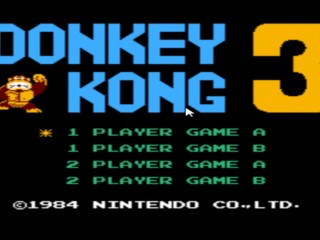 Let's Play Donkey Kong 3 Part 1/2