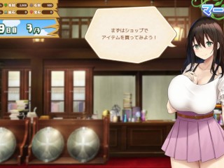 【#05 ハーレム島へようこそ！(体験版)実況】爆乳ギャルのメイと初めての中出しセックスしてしまいその結果・・・(巨乳ハーレムシミュレーション同人エロゲー)