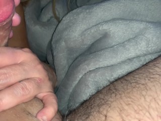 Stepsister loves to watch me Edge and like my precum. Multiple ruined orgasms 💦💦🔥