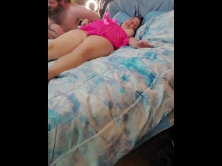 Lover rubs cum into face after thorough playtime!